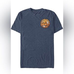 Big & Tall Classic Fantastic Four Thing  Tee Shirt, Navy Blue Heather
